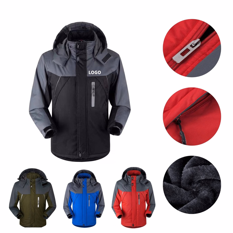 Fleece Lined Windbreaker Jacket
