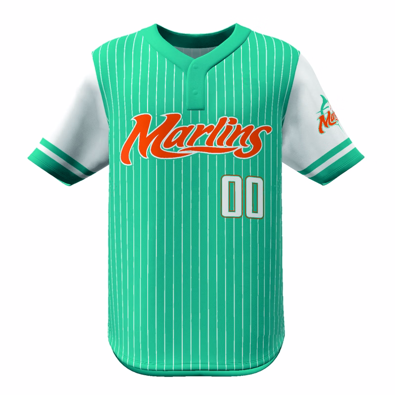 Breeze 2-Button Baseball Jersey