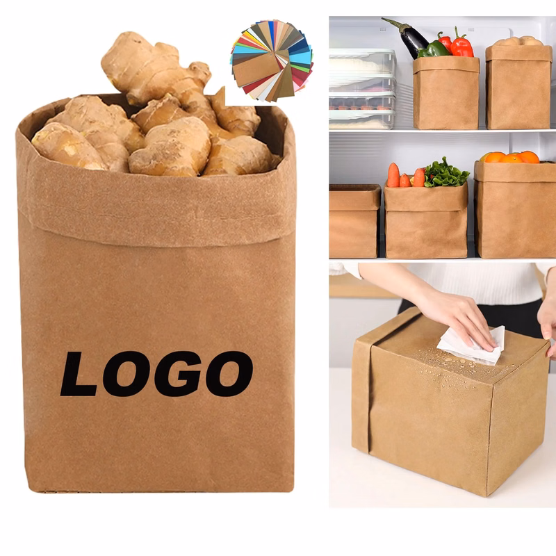 Eco Friendly Magic Brand Kraft Paper Packing Bag For food