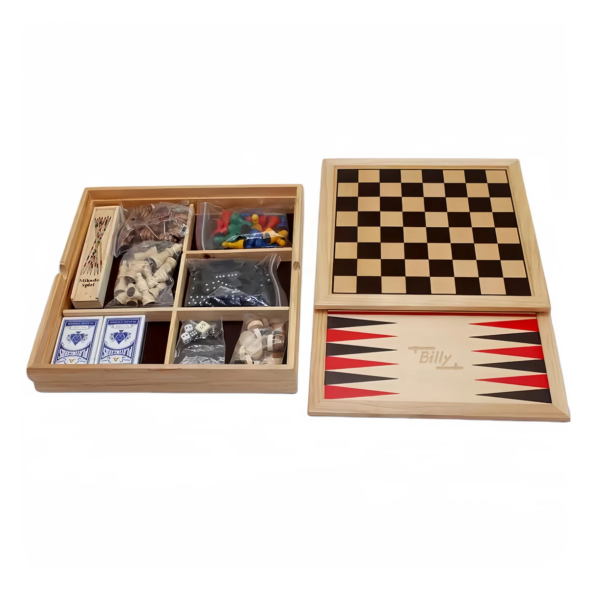 9 In 1 Both Backgammon And Chess Game Set 1