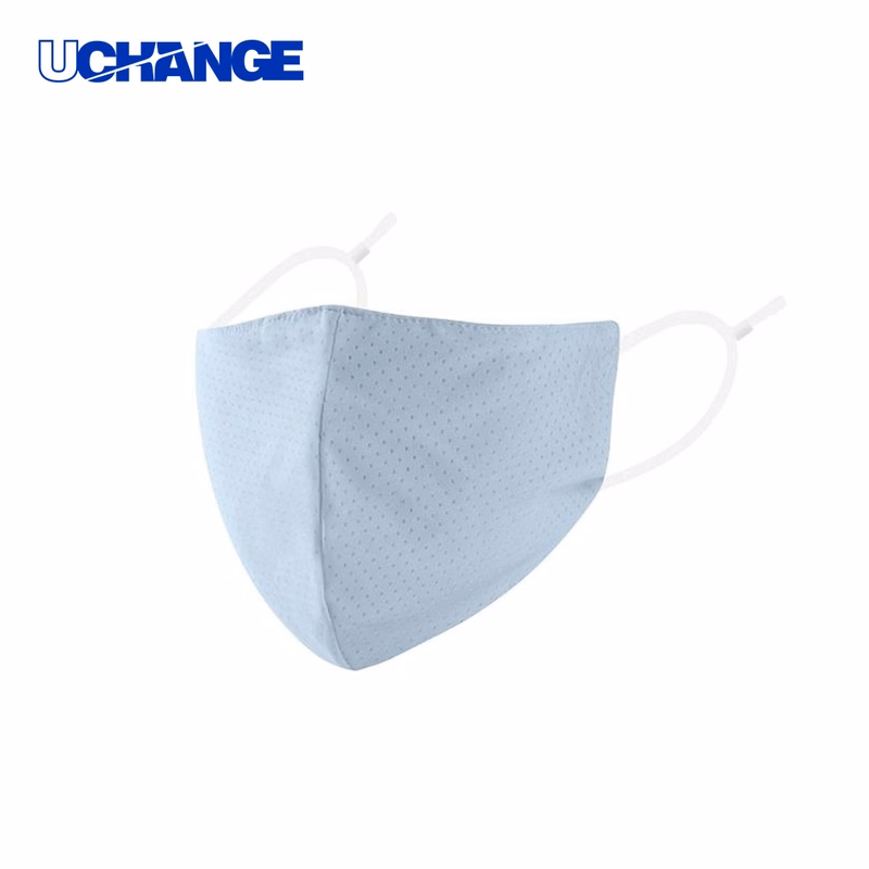 Two Layer Summer Face Mask with Adjustable Loops
