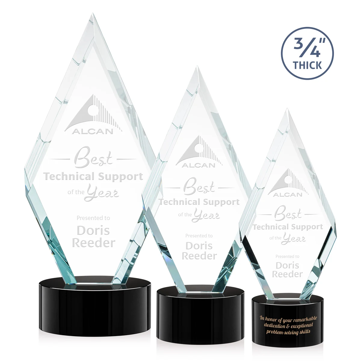 Richmond Award on Marvel Base - Black 1