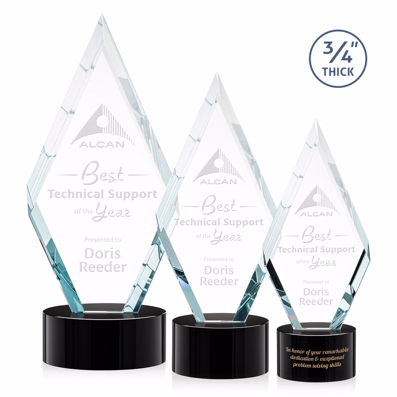 Richmond Award on Marvel Base - Black