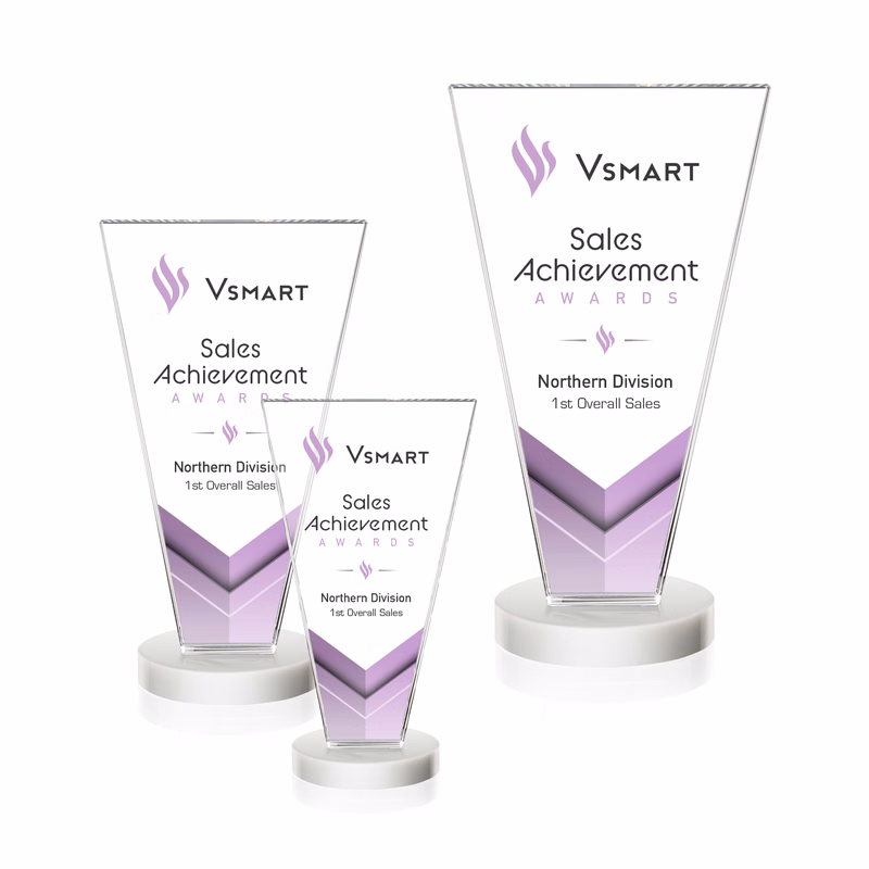 Burney VividPrint™ Award - White