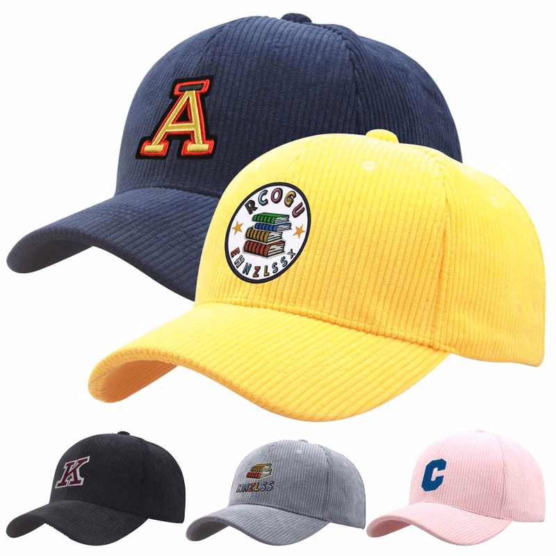 Corduroy Unstructured Baseball Cap