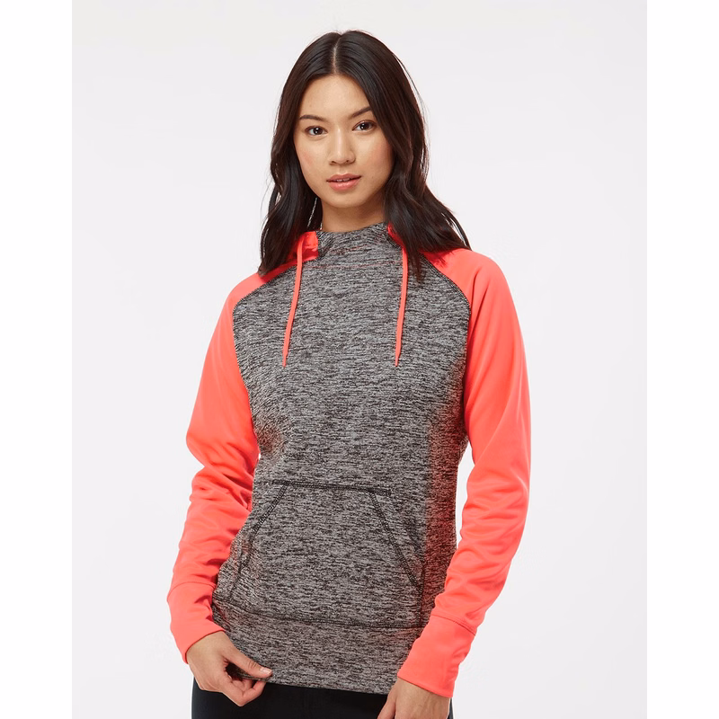 Women's Colorblocked Cosmic Fleece Hooded Sweatshirt - 8618