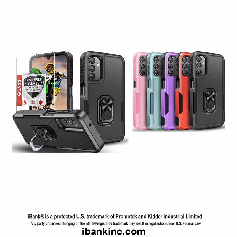 iBank ® Shockproof Case compatible with Galaxy A54/A55/A35/A71/A15/A16/A17