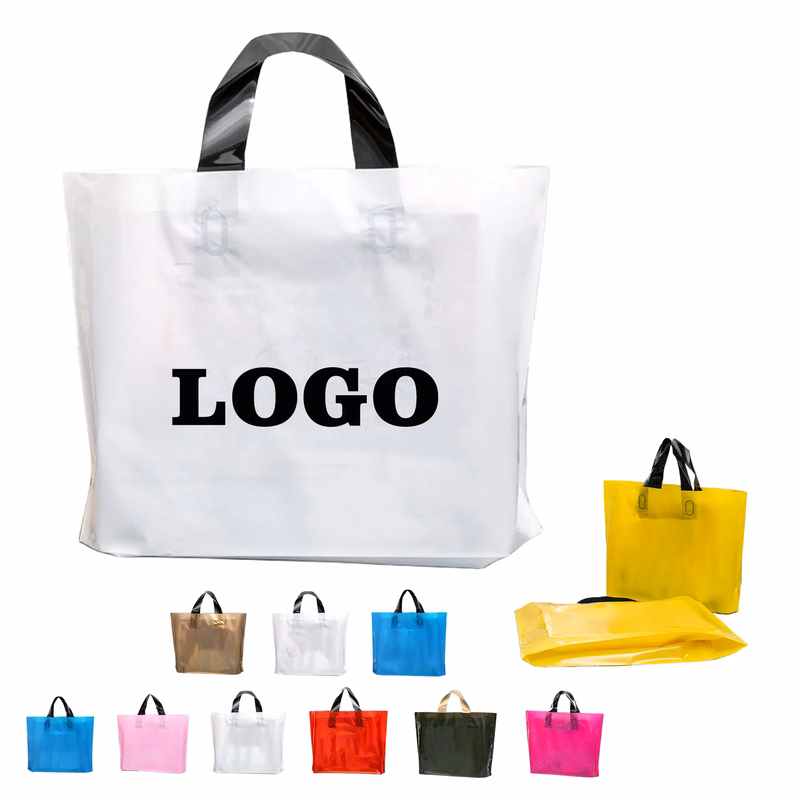 PE Plastic Handle Shopping Bag