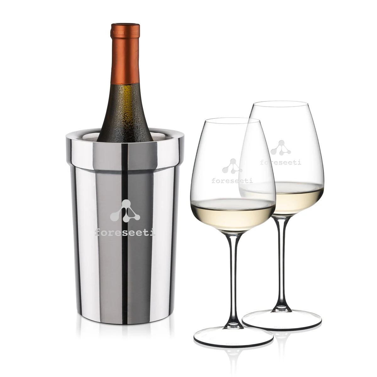 Milano Wine Cooler & RIEDEL Trauben Wine Set 1