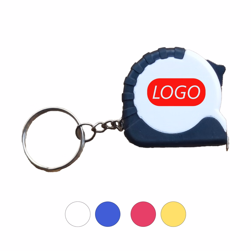 Portable Pocket Keyring Tape Measure 1m/3ft MOQ 20 PCS