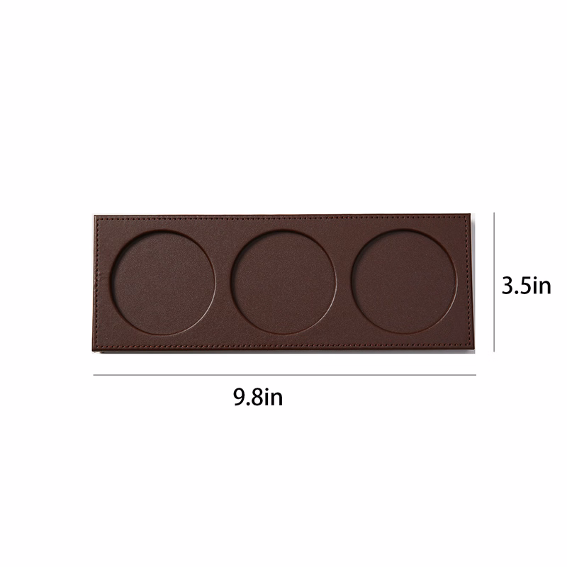 PU Leather Conference Coaster