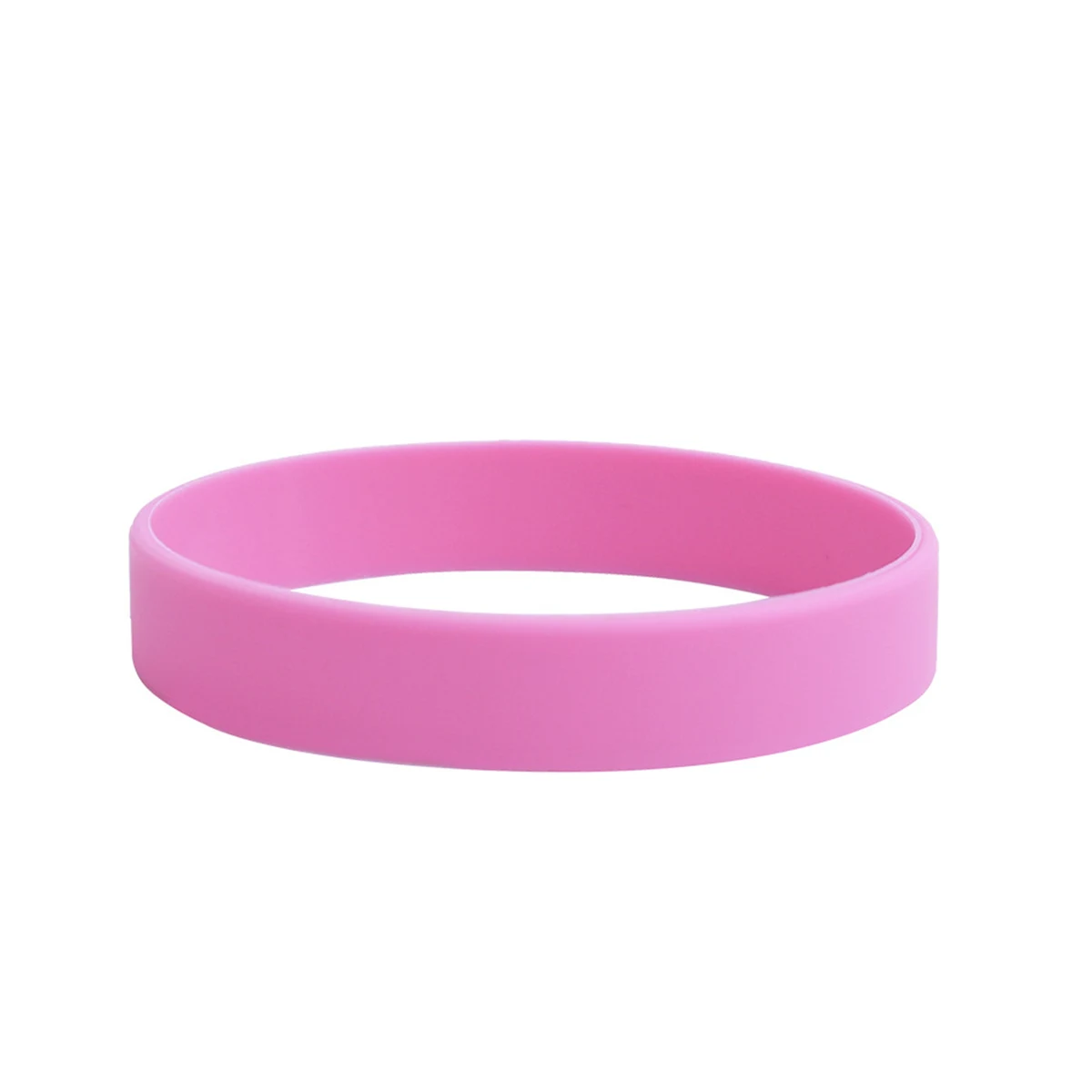 Color Silicone Wrist Band With Logo Print 1