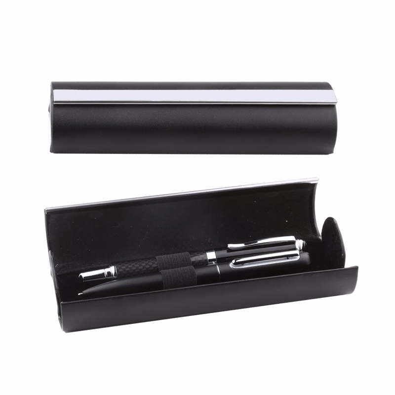 Double Leatherette Case w/Metal Trim