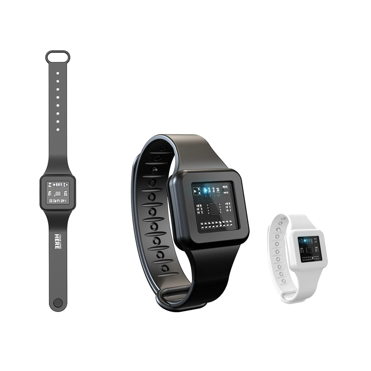 Ultrasonic Mosquito Repellent Bracelet Watch 1