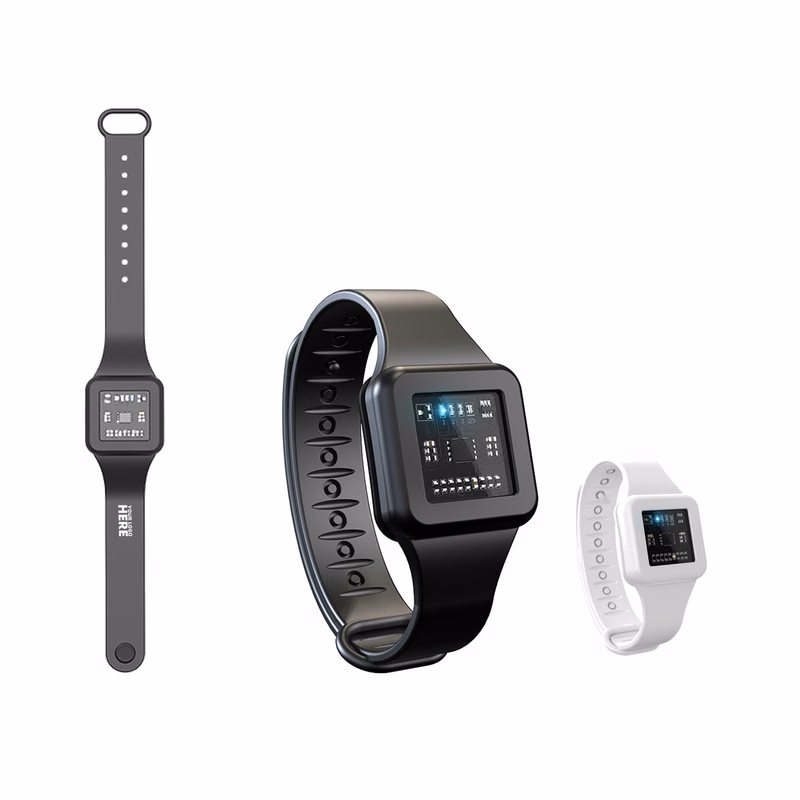 Ultrasonic Mosquito Repellent Bracelet Watch