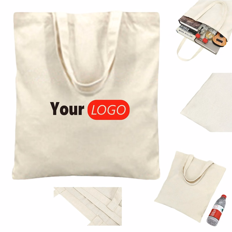Reusable Canvas Grocery  Tote Bags