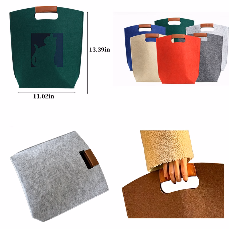 Portable Daily Felt Bag