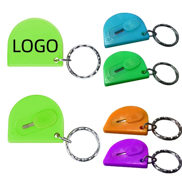 Mini Blade Box Cutter Knife W/ Keyring 1
