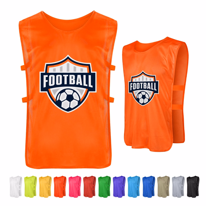 MOQ 50pcs Custom Birdseye Mesh Pinnies