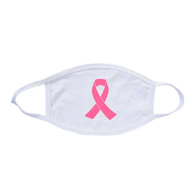 Breast Cancer Awareness 2-Ply Cotton Face Masks 1