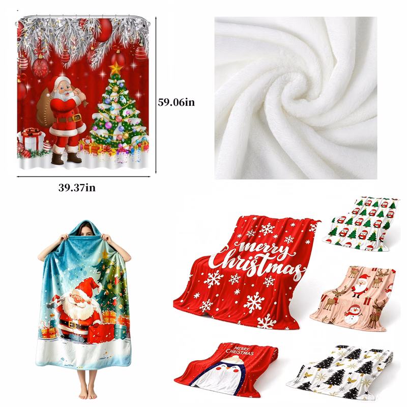 Thick Custom Warm Holiday Blanket