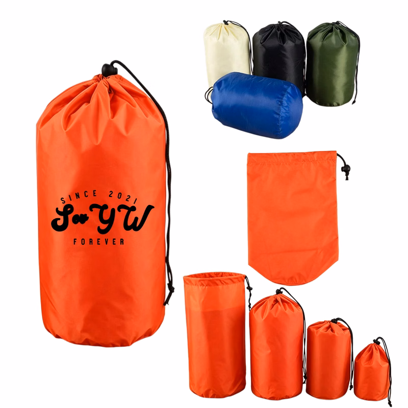 Round-Base Polyester Drawstring Garment Sack