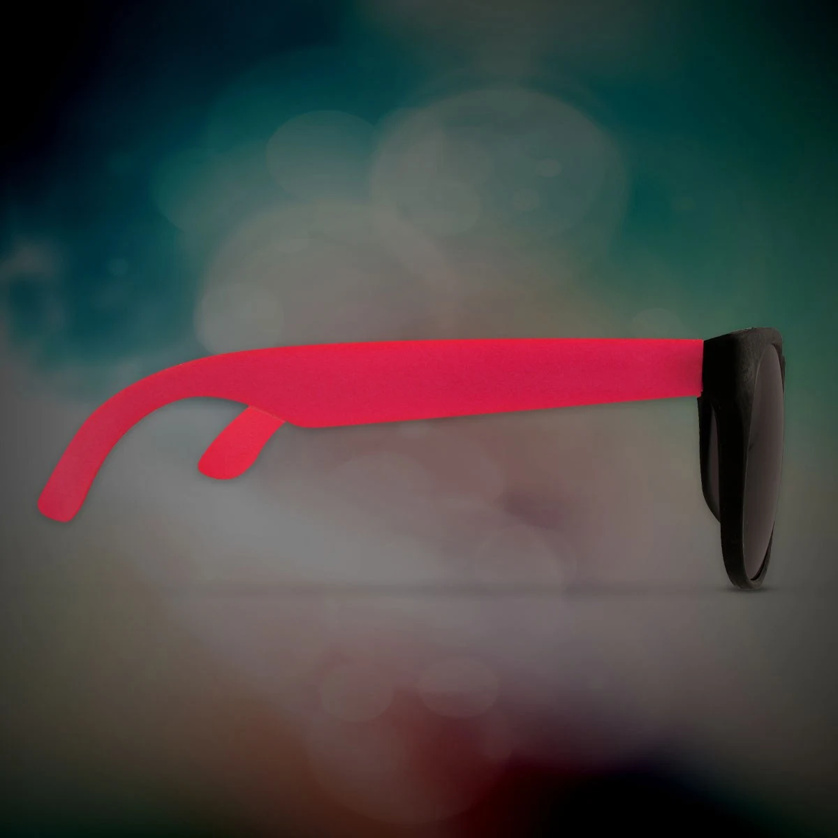 Custom Red Neon Billboard Sunglasses, printed lenses glasses 1