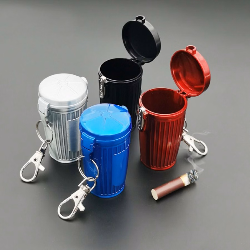 Portable Ashtray With Keychain