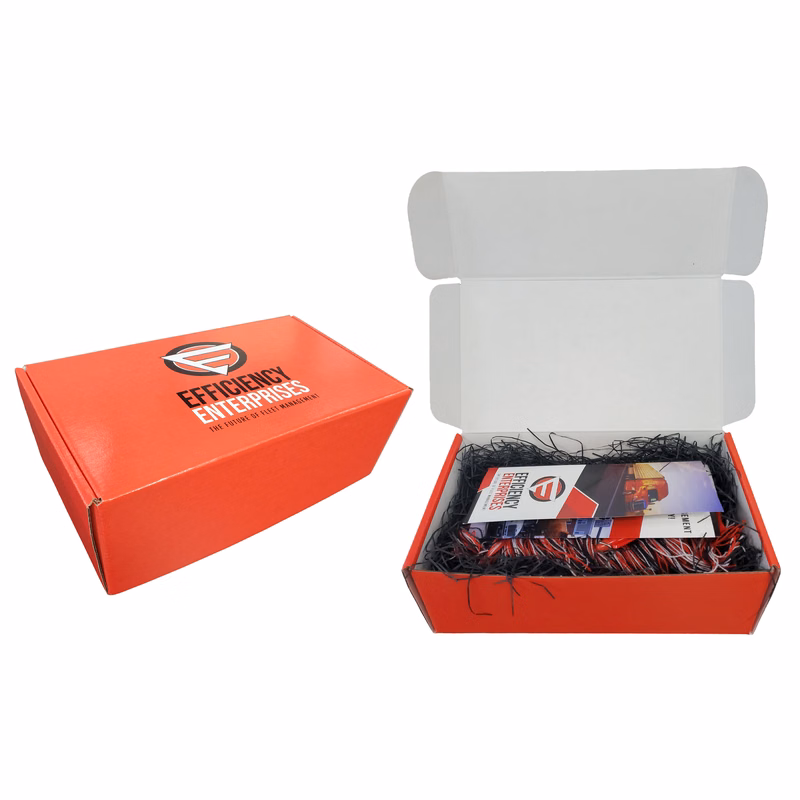 10 3/4" x 6 1/4" x 4" - E-Flute Outside Tuck Box
