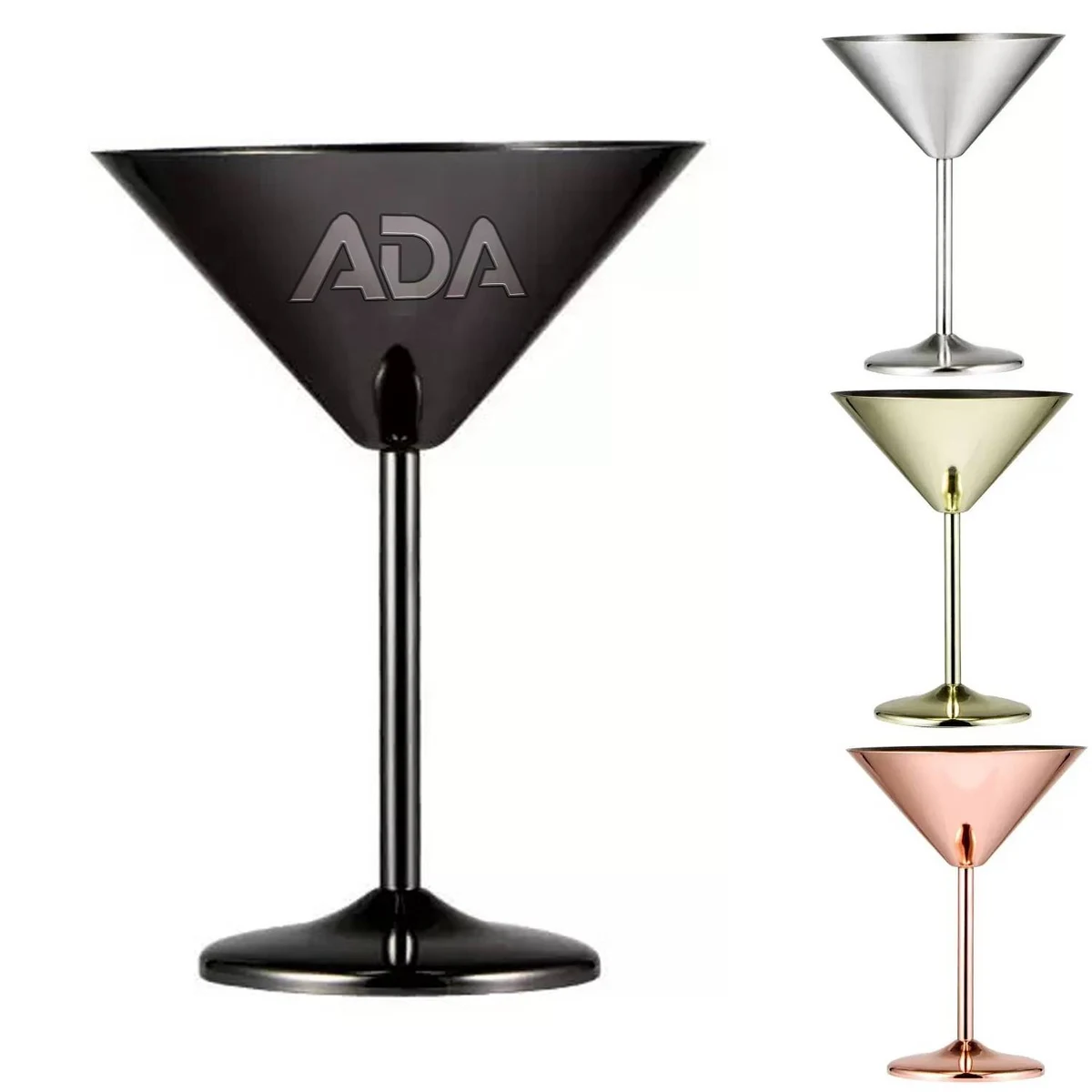 7oz Stainless Steel Cocktail Glass 1