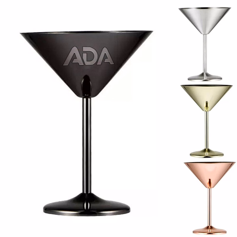 7oz Stainless Steel Cocktail Glass