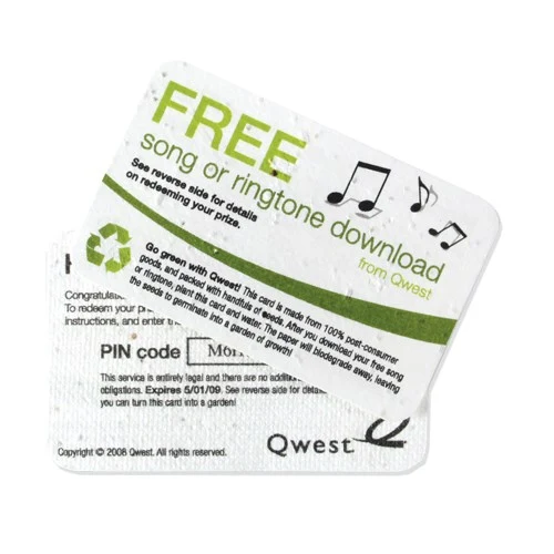 Seed Paper Credit Card 1