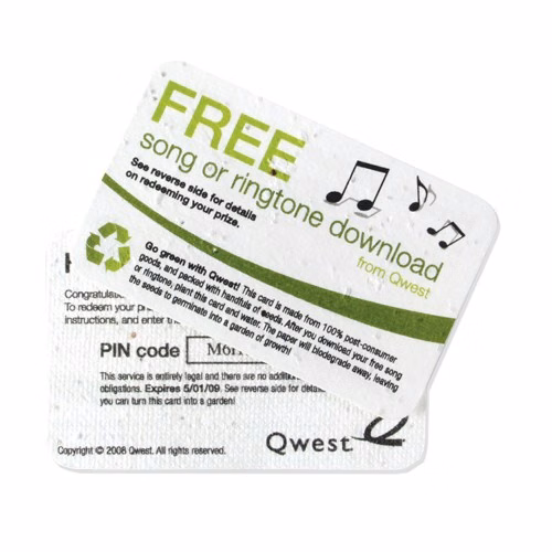 Seed Paper Credit Card