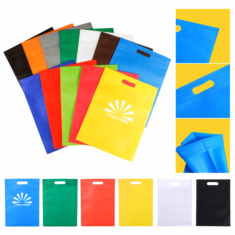 Reusable Die Cut Handle Fabric Bags