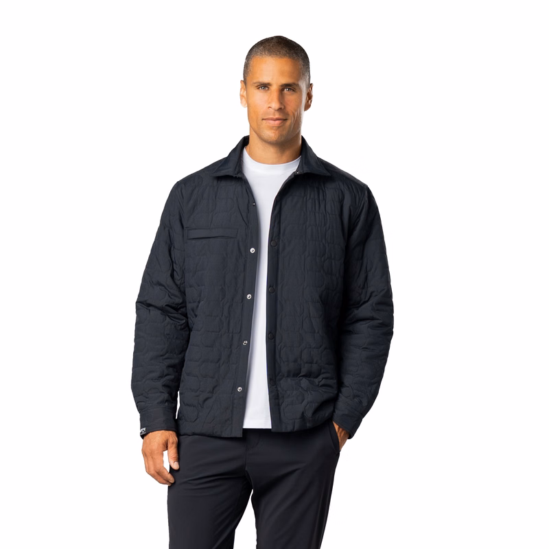 Storm Creek Men's Artisan 100 GSM Insulated Quilted Shirt Jacket