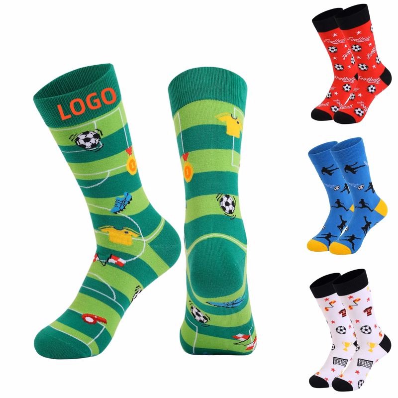 Casual Athletic Crew Sock Combed Cotton