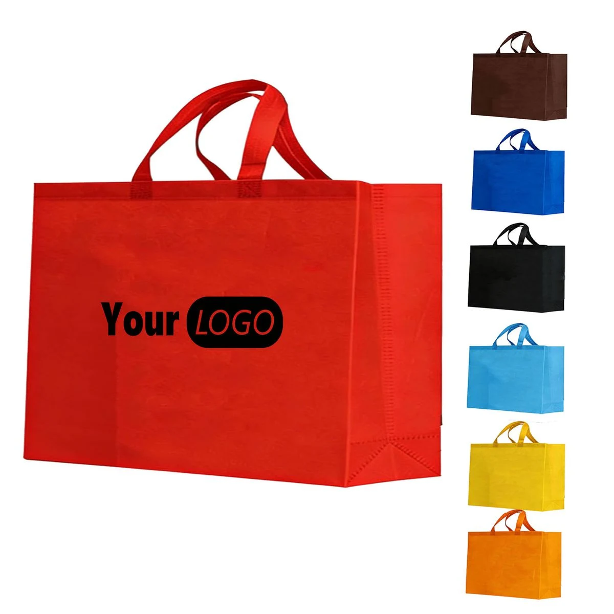 Colorful Shopping Eco-friendly Three-dimensional Bags 1
