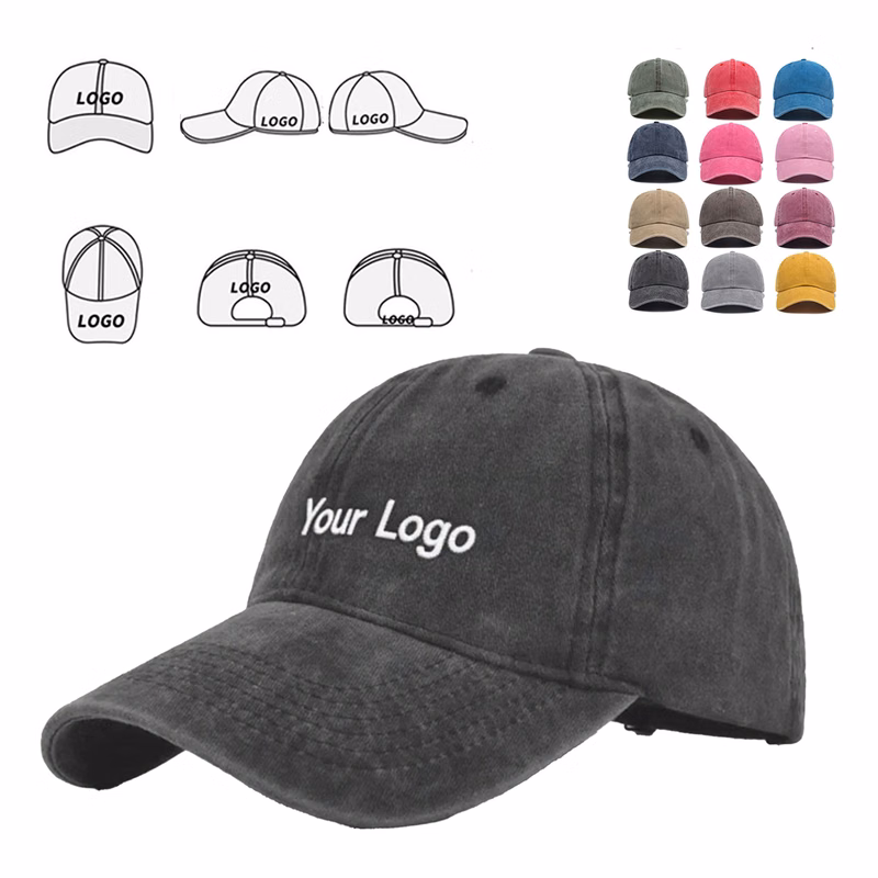 Adjustable Washed Cotton Cap