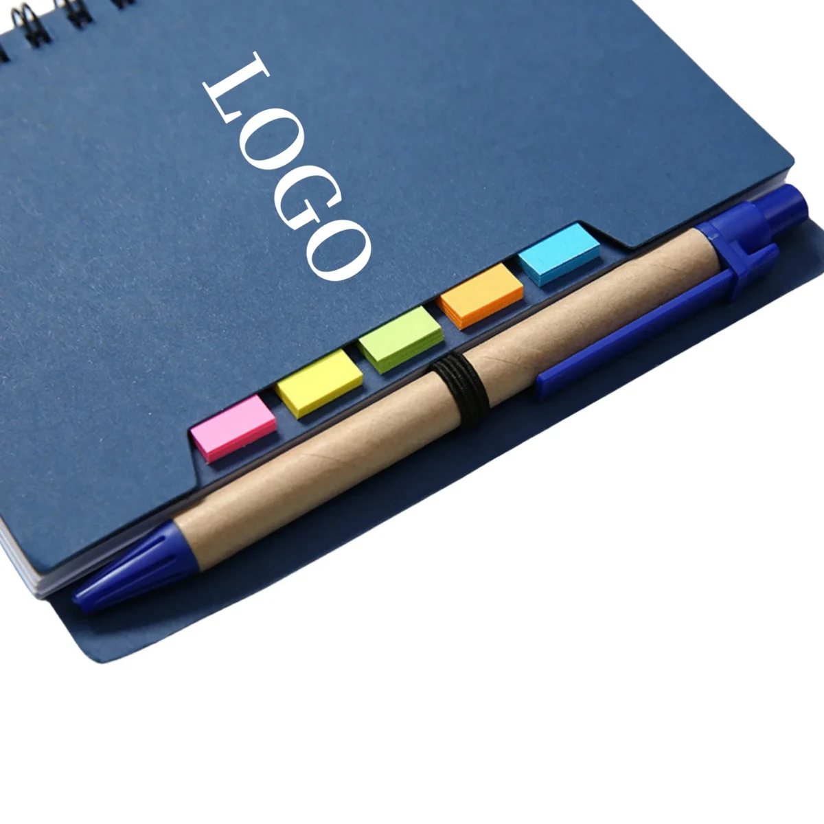 Custom Eco Spiral Notebooks With Pen 1