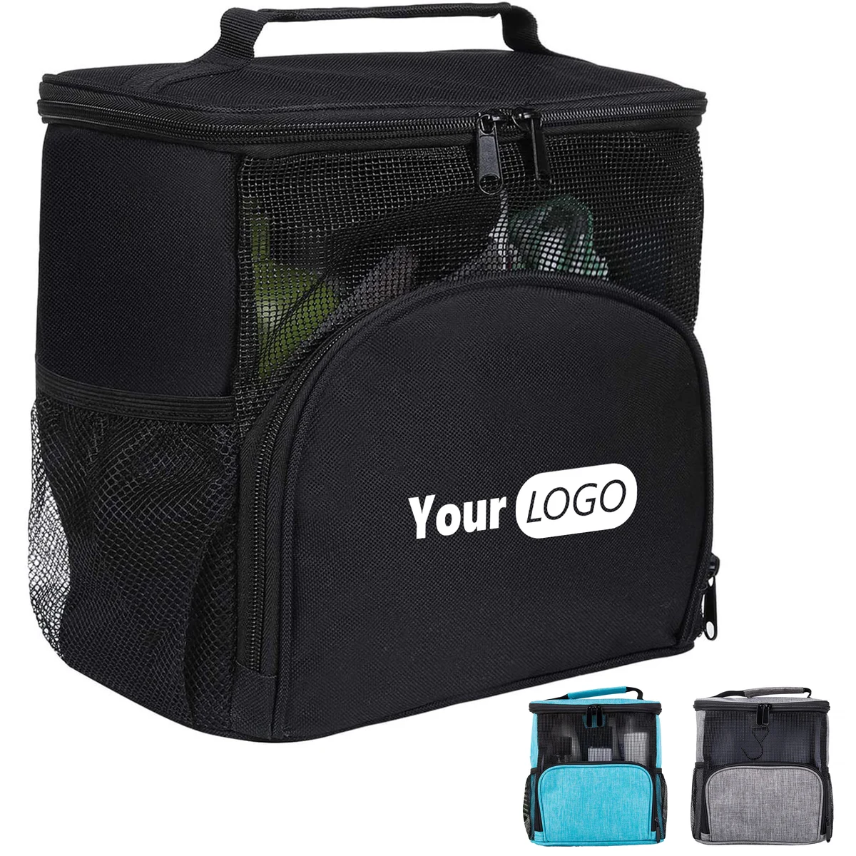 Polyester Foldable Mesh Water Resistant Makeup Bag 1