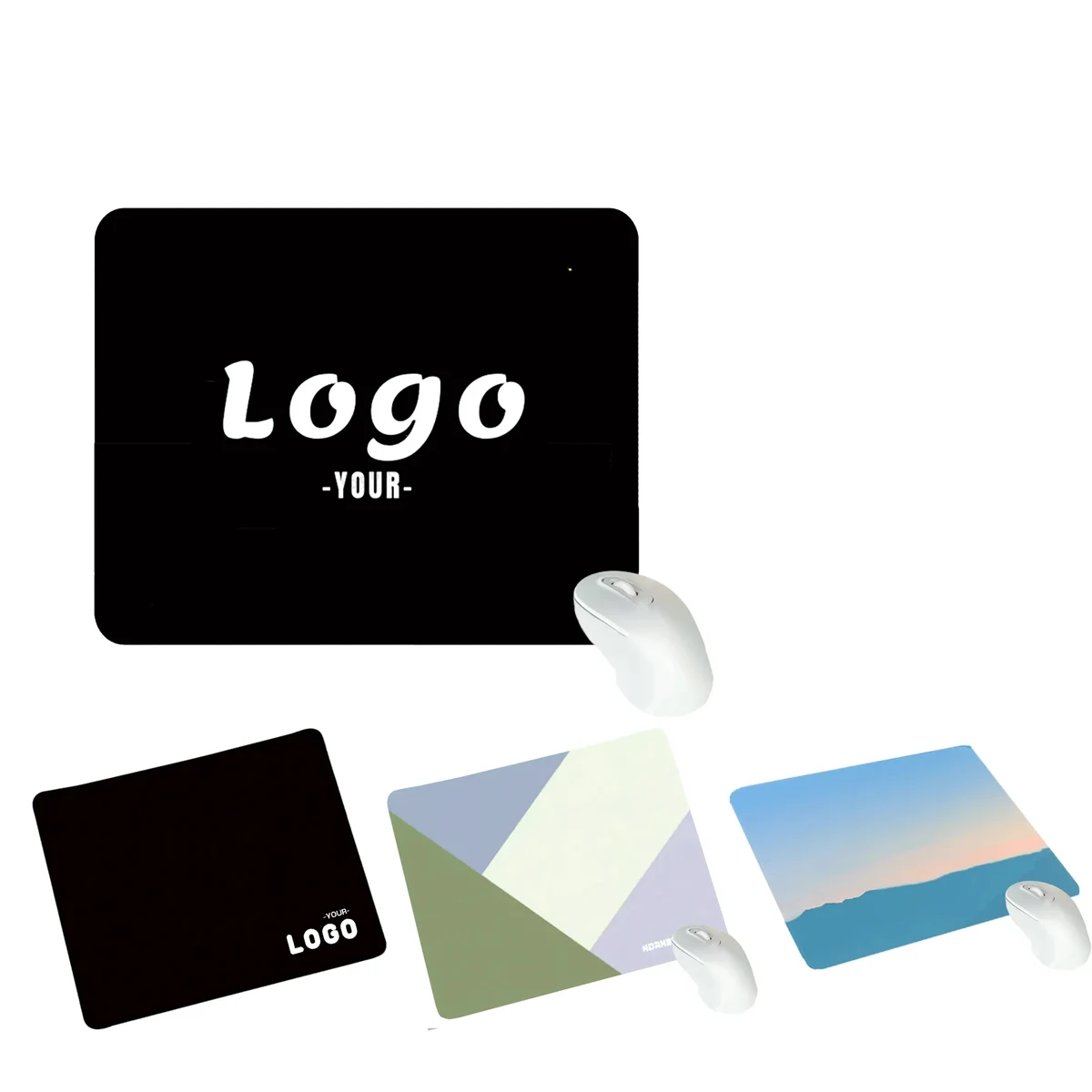 MOQ 50 Pcs Non-slip Soft Surface Mouse Pad 1