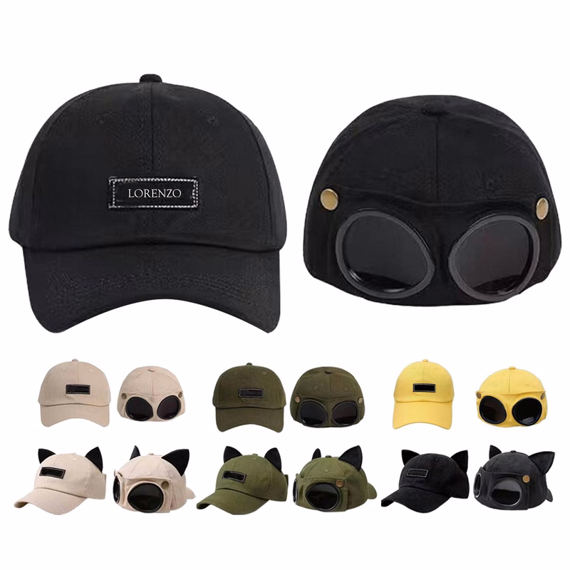 Glasses Peaked Cap Baseball
