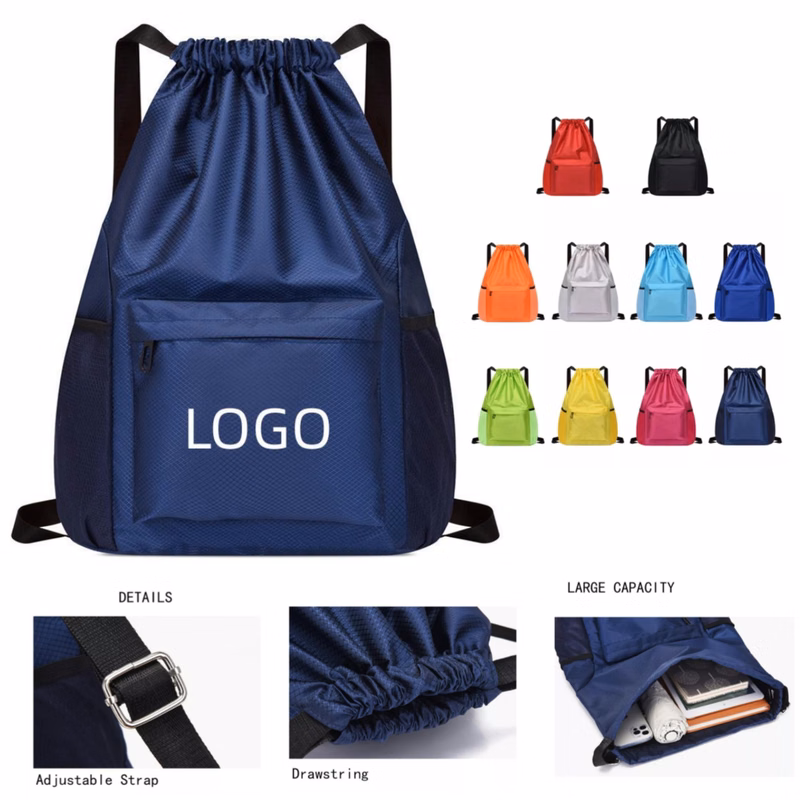 Large Oxford Cloth Drawstring Bag
