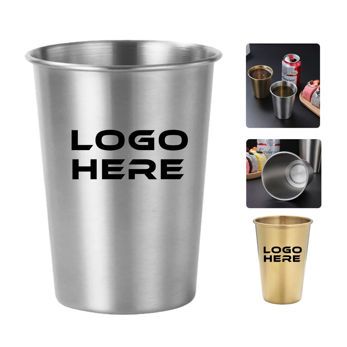 11.8. Stainless Steel Beer Cup 1