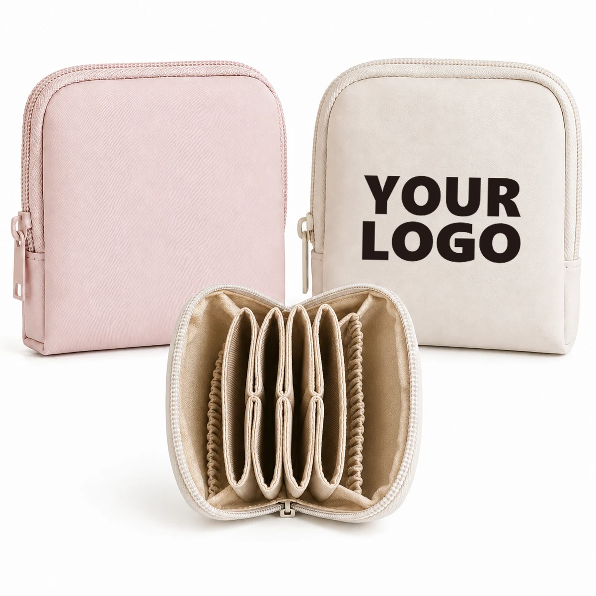 Six Compartment Jewelry Organizer Pouch 1