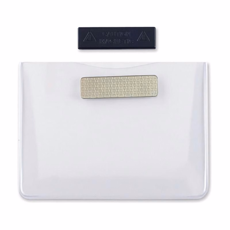 Horizontal Magnet Event Badge Holder