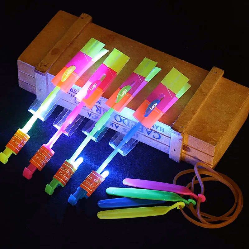 Slingshot Flying Toys with Led Lights