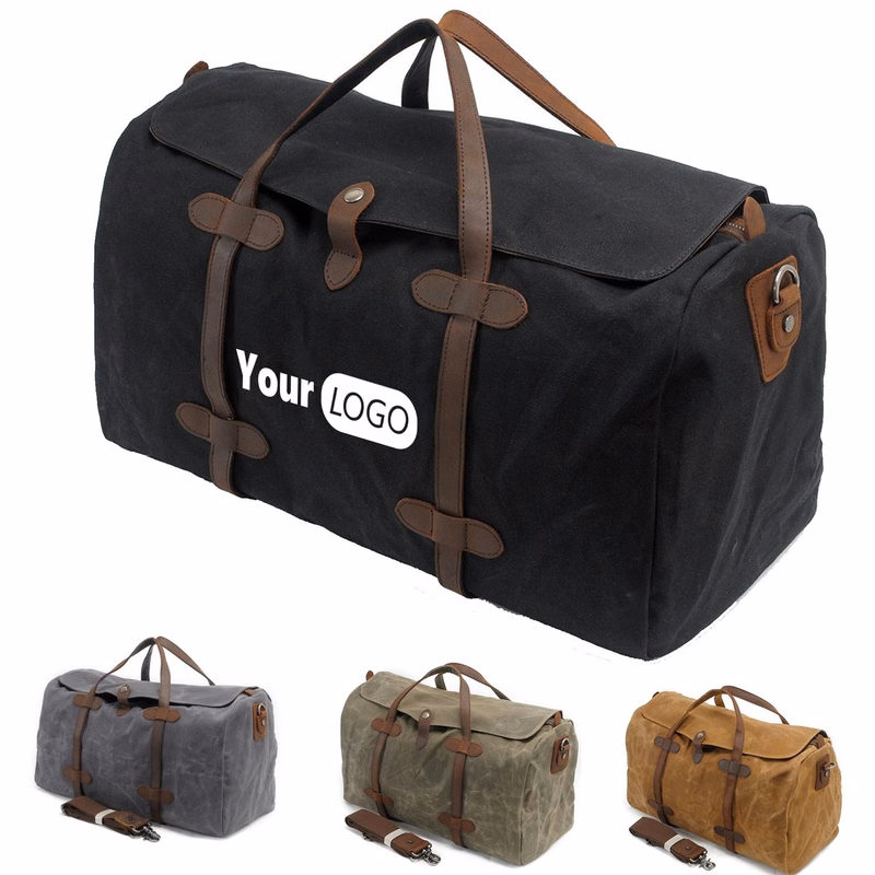 Canvas Waterproof Wearable Duffel Bag