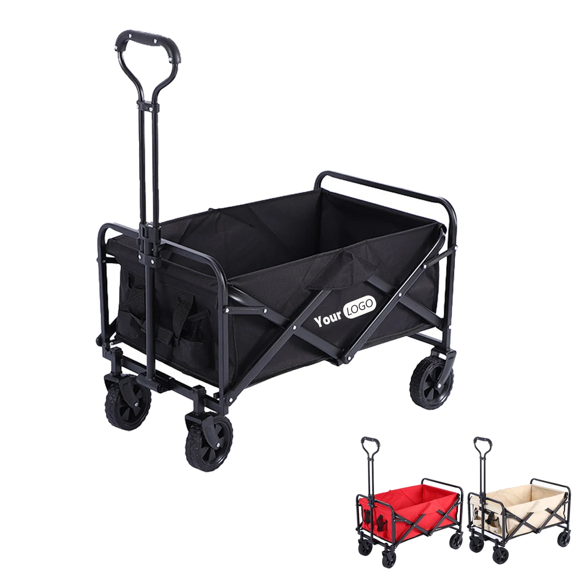 Steel Folding Camp Trailer Trolley 1