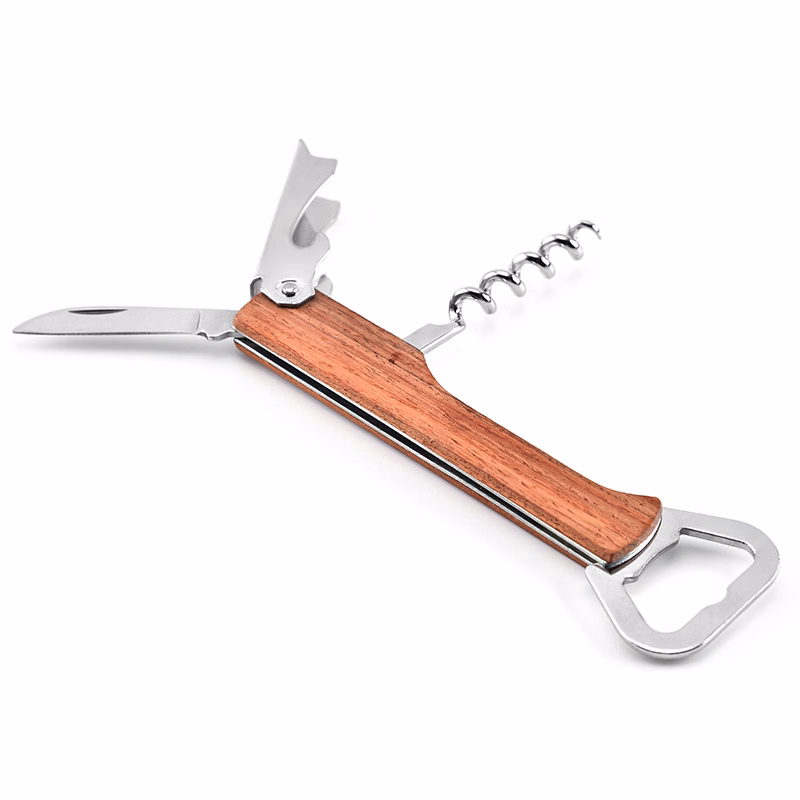 Multifunction Wood Wine/Bottle Opener